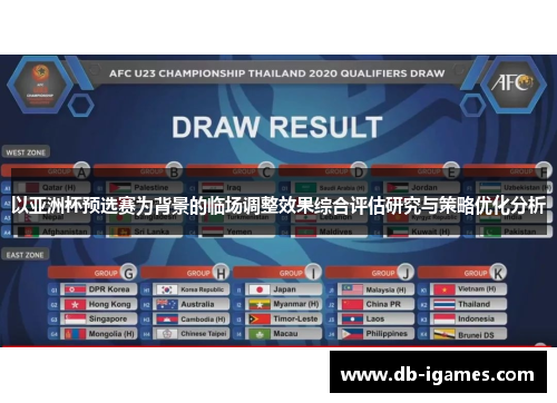 以亚洲杯预选赛为背景的临场调整效果综合评估研究与策略优化分析